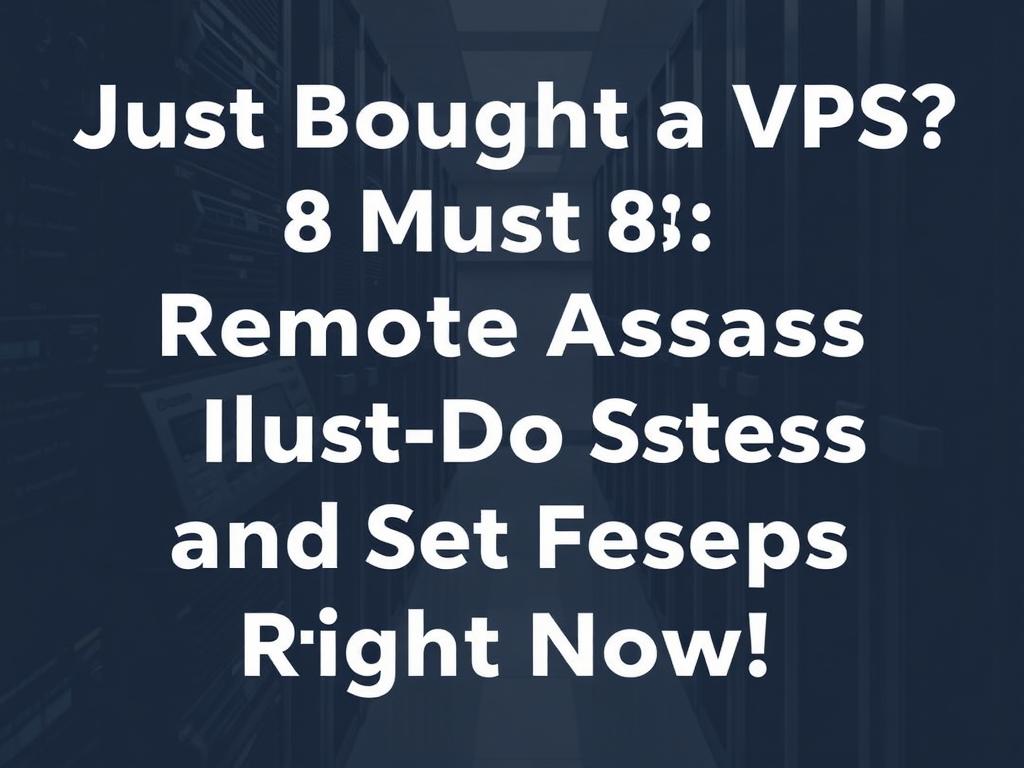 Just Bought a VPS? 8 Must-Do Steps Right Now!. Step 8: Secure Remote Access and Set User Permissions