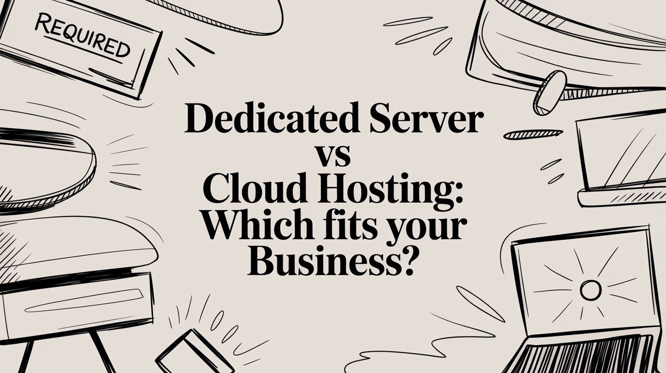 dedicated server vs cloud hosting business comparison