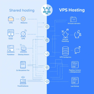 shared hosting vs vps hosting