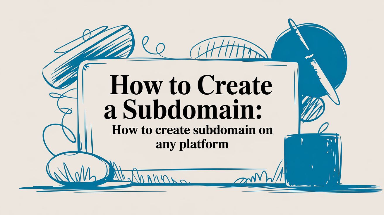 how to create subdomain subdomain guide