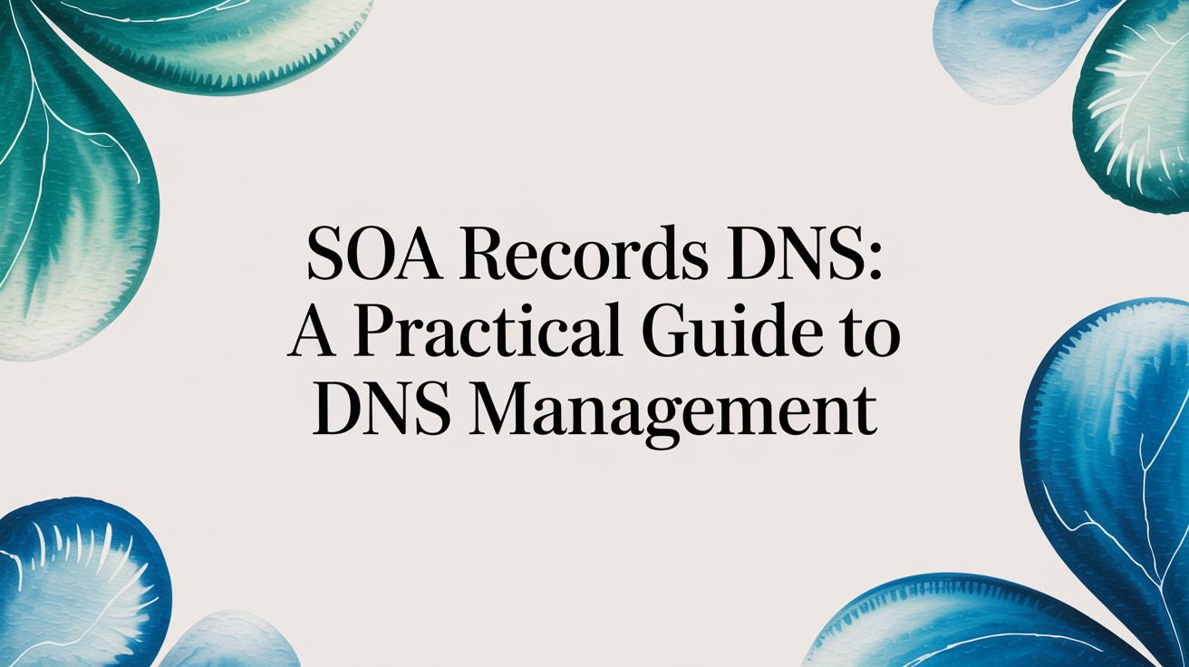 soa records dns dns guide