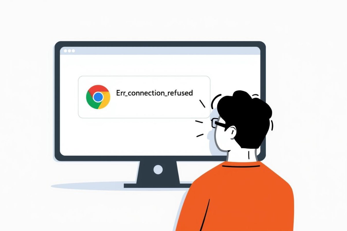 err connection refused chrome connection error