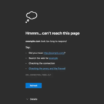 Err_Connection_Timed_Out