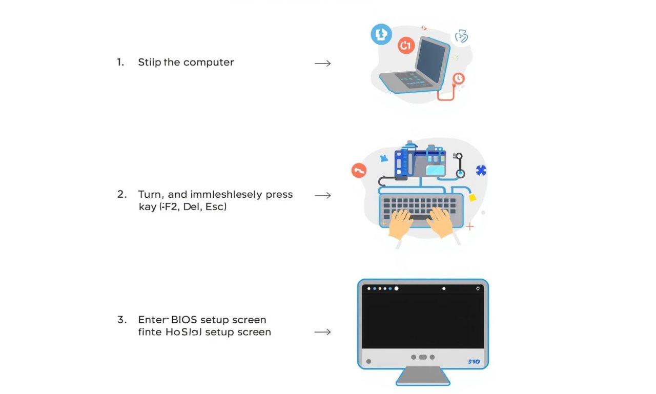 how to boot to bios bios steps