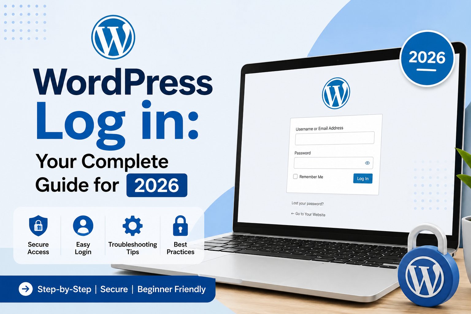 wordpress log in guide