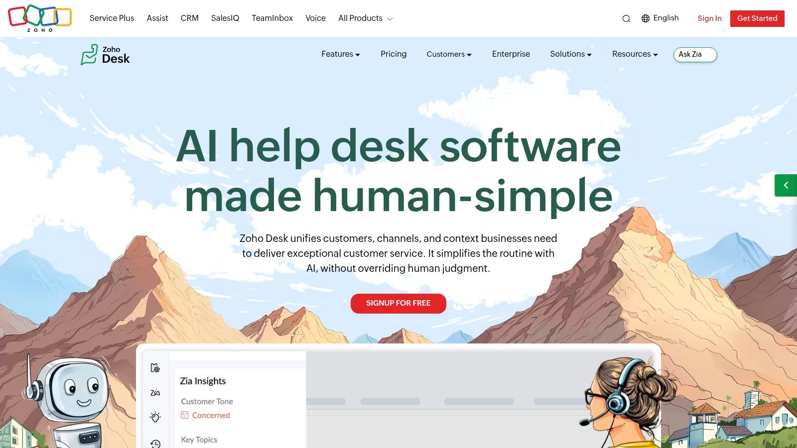 Zoho Desk