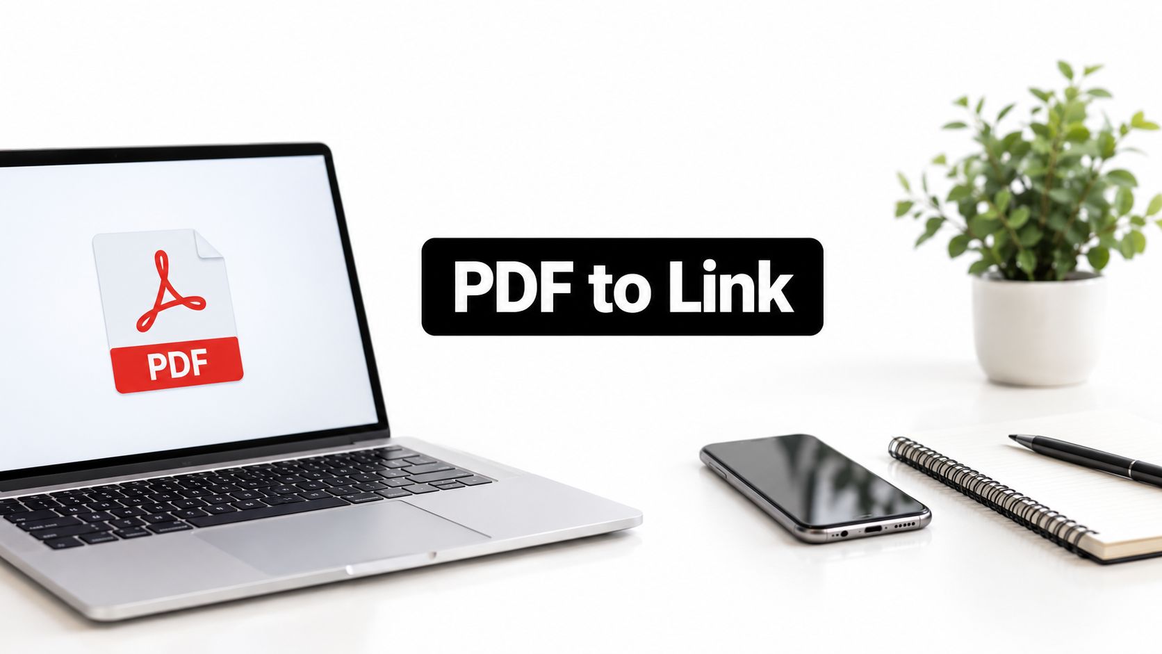 convert pdf to link digital workspace